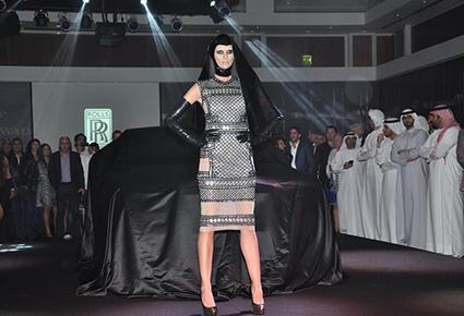 رائد في كواليس حفل إطلاق سيارة Wraith من رولز رويس